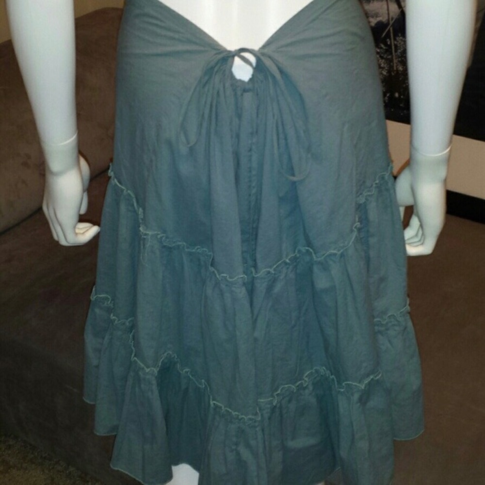 Simple “Fire” Flowy skirt